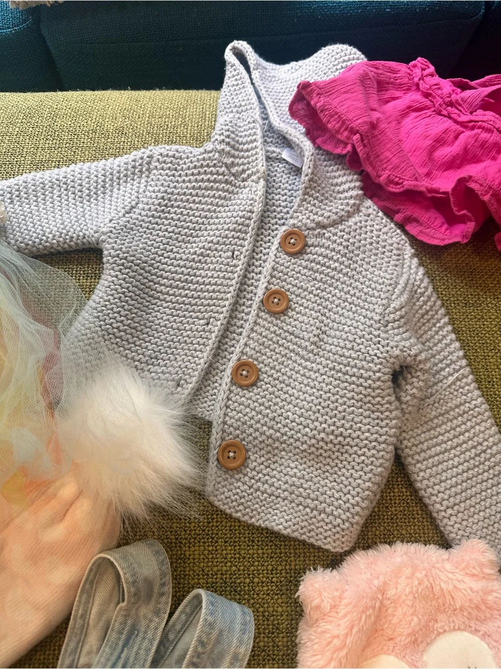 *Girls 3-6 Month Clothing Bundle 11 Pcs North Face Janie and Jack Nordstrom Tutu